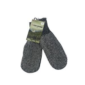 Fox River Mid Weight Chopper Mitt Liners Large Wool Blend 1 Pair USA Made Large